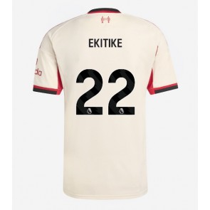 Liverpool Hugo Ekitike #22 Udebanetrøje 2025-26 Kortærmet